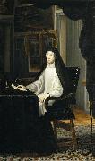 unknow artist Portrait of Queen Mariana de Austria as a Widow china oil painting artist